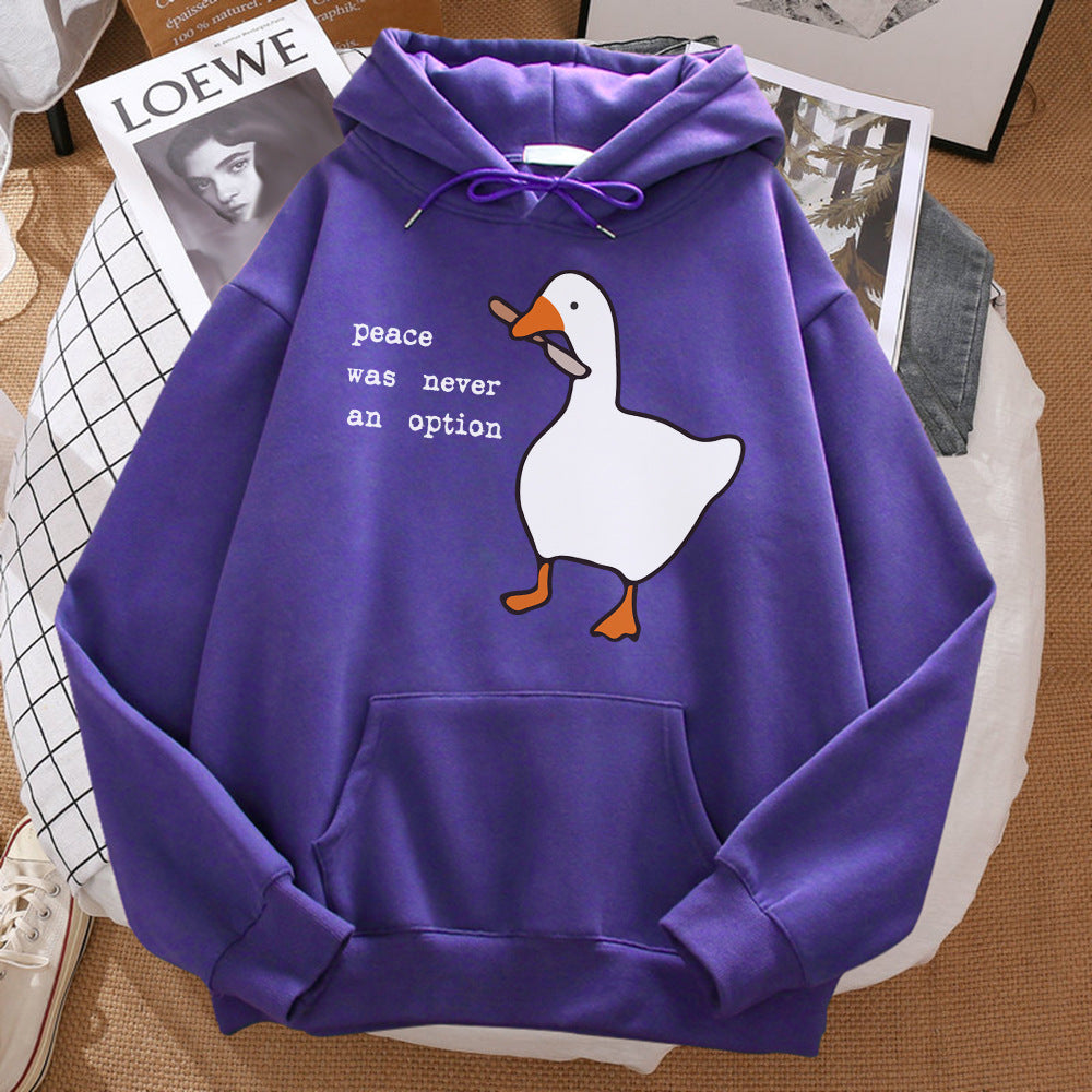 Print Sweatshirt Street Loose Spring And Autumn Hoodie