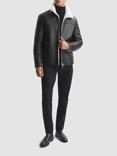 Brankos Leather Sheepskin Jacket