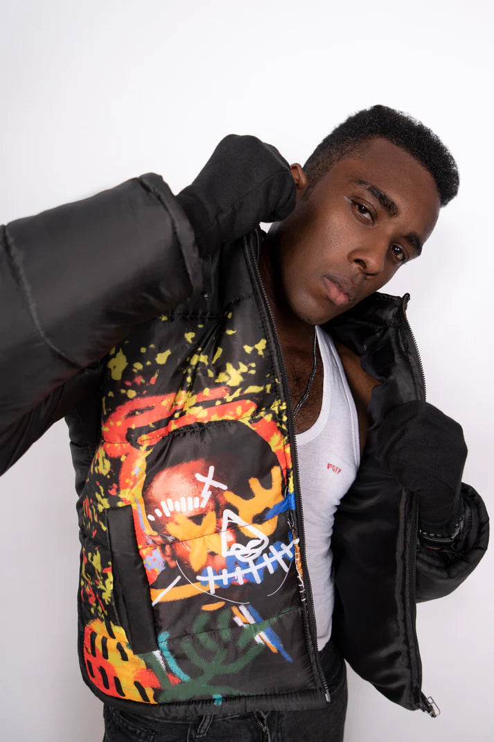 Cross Shadowed Puffer Jacket