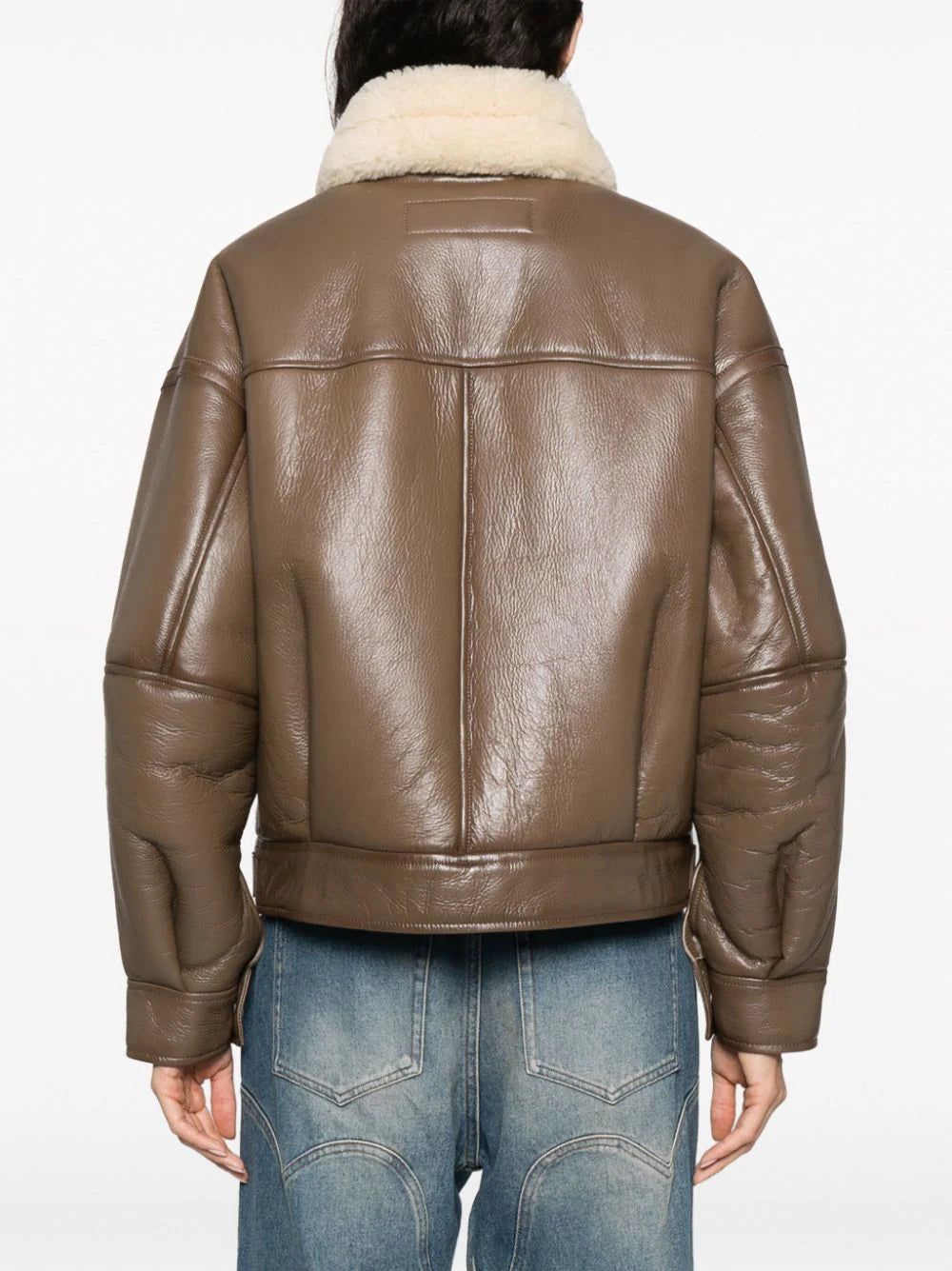 shearling leather jacket