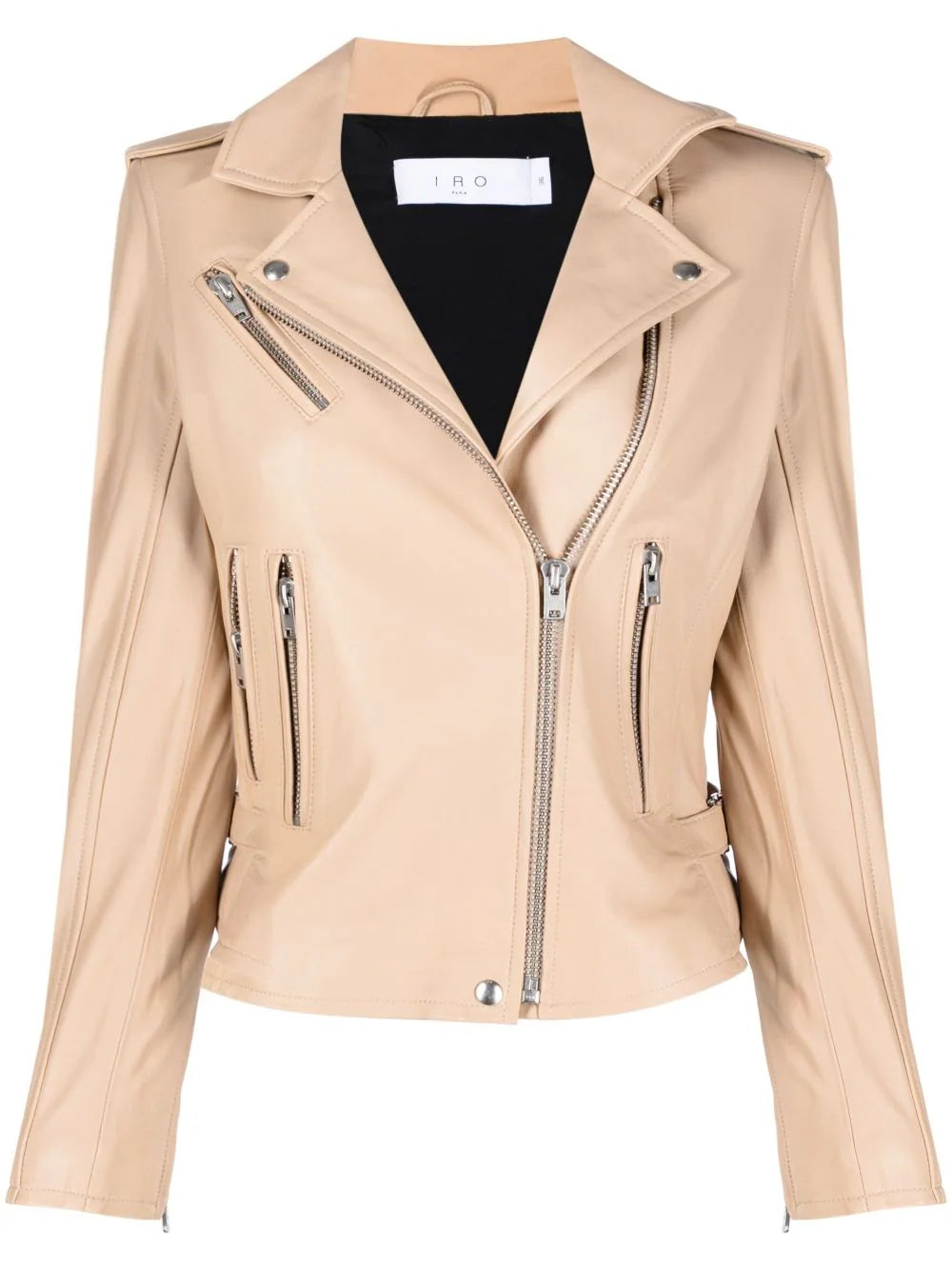 Newhan leather biker jacket
