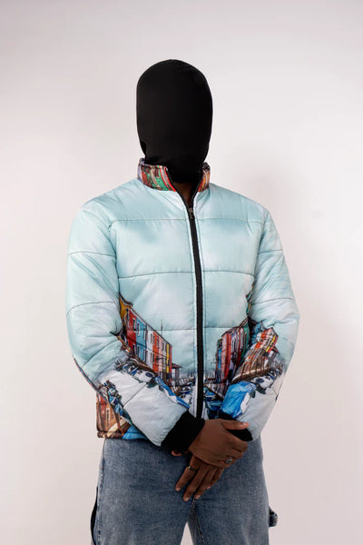 Venetian Breeze Puffer Jacket