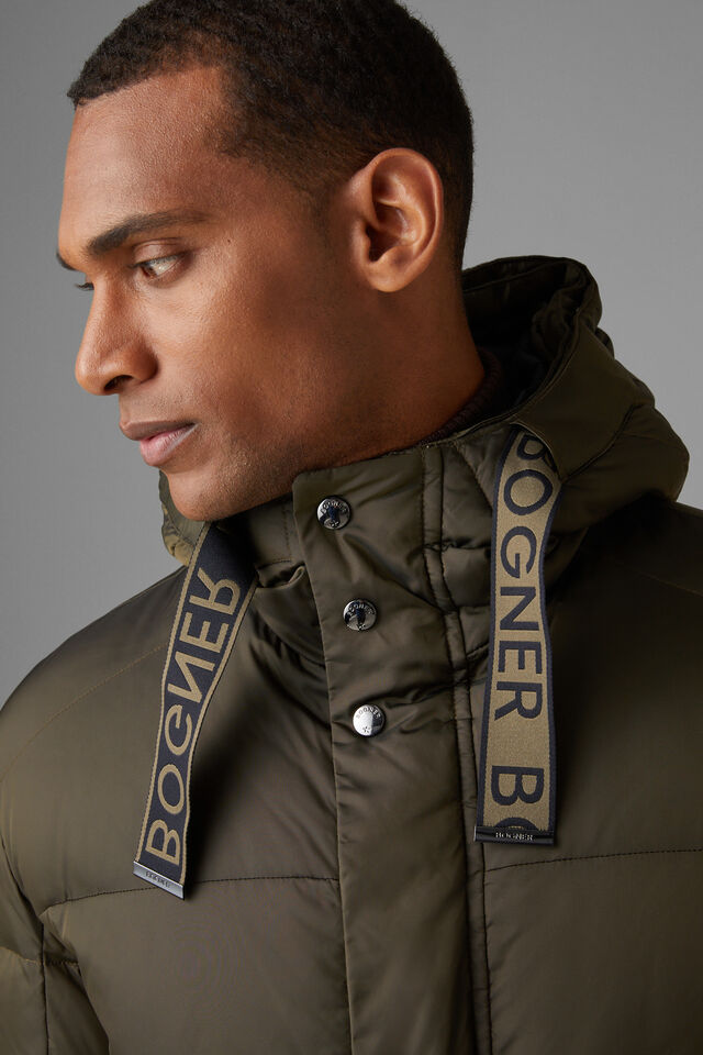 Jones Down jacket in Olive green