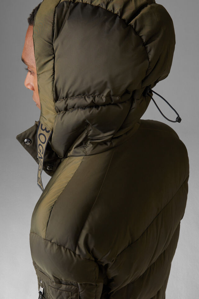 Jones Down jacket in Olive green