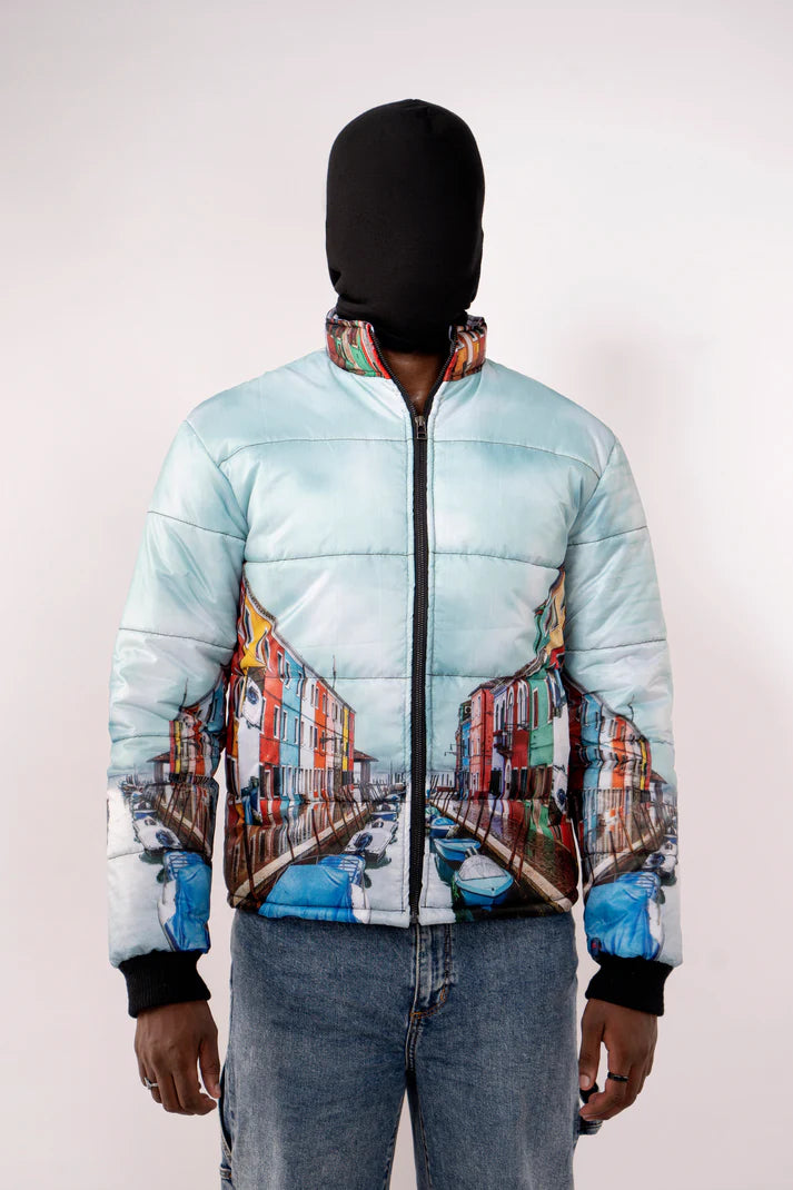 Venetian Breeze Puffer Jacket