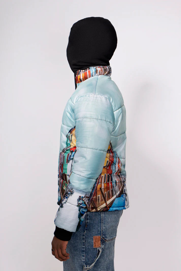 Venetian Breeze Puffer Jacket