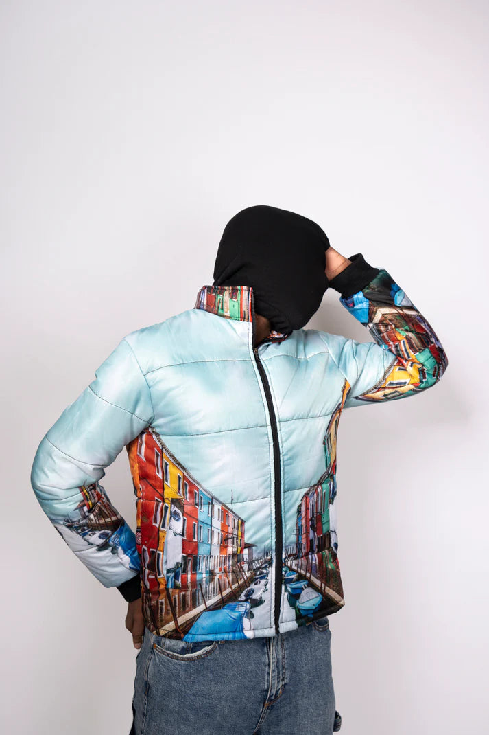 Venetian Breeze Puffer Jacket