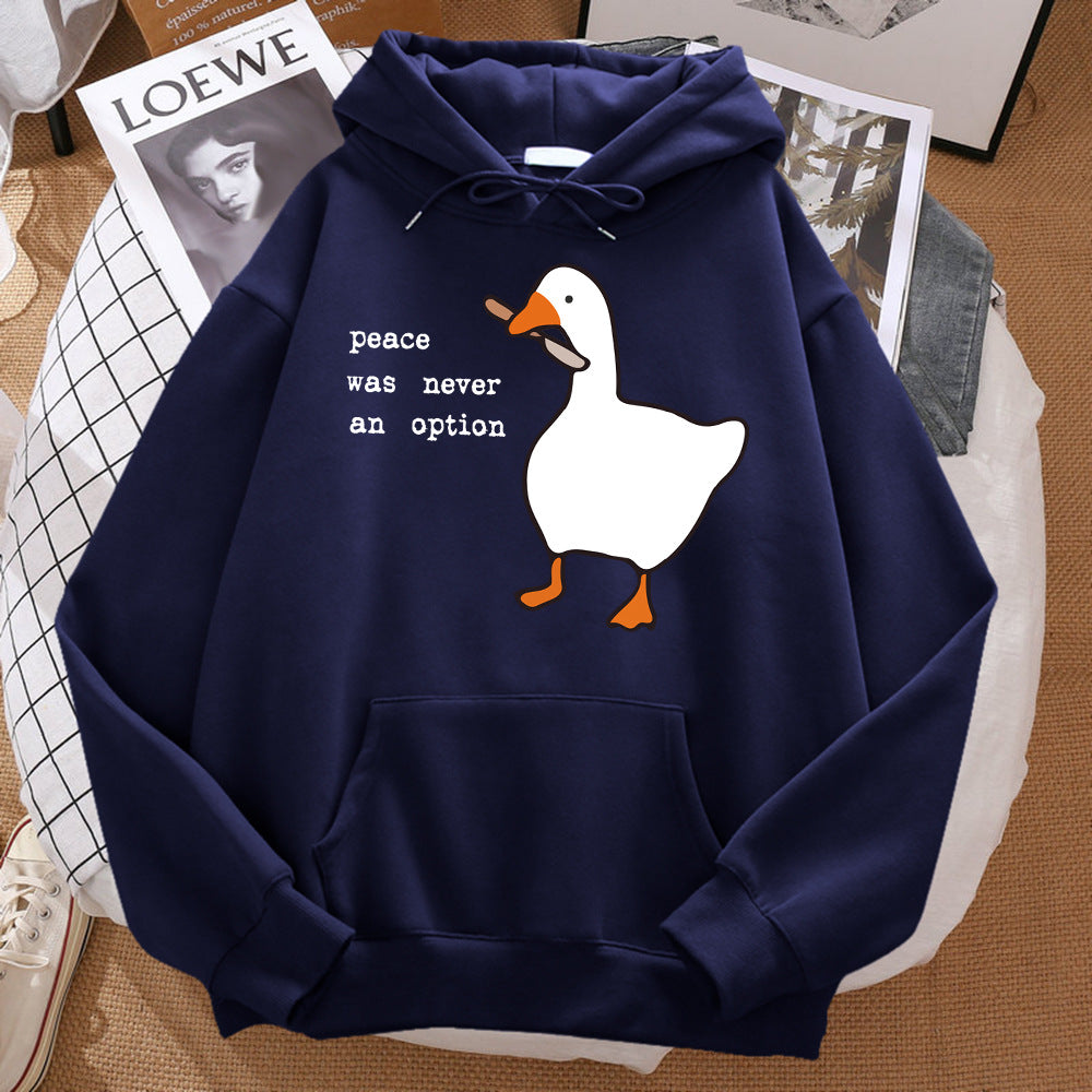 Print Sweatshirt Street Loose Spring And Autumn Hoodie