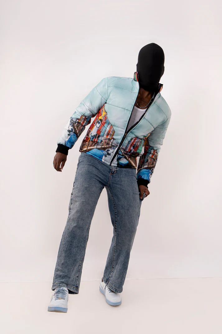 Venetian Breeze Puffer Jacket