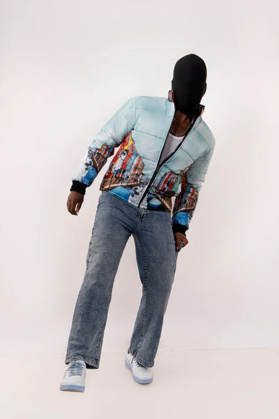 Venetian Breeze Puffer Jacket