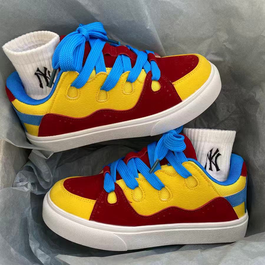 Platform Sneakers Thick Sole Lightweight Comfortable Breathable Casual Shoes