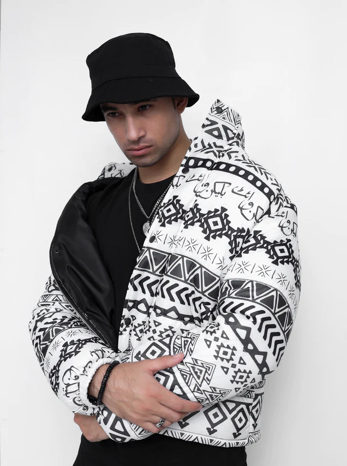 Aztec Puffer Jacket