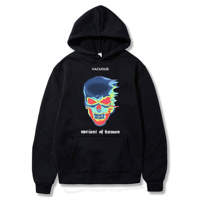 Creative Printing Hooded Men's Sweater