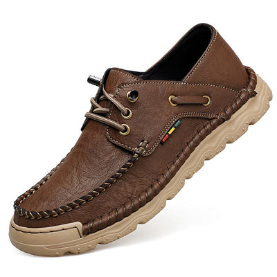 Men's Leather Shoes Genuine Leather Fashion Business Casual Shoes