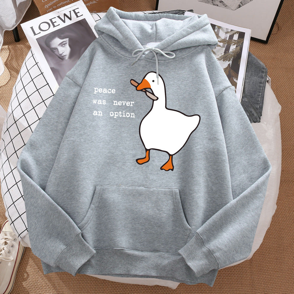 Print Sweatshirt Street Loose Spring And Autumn Hoodie