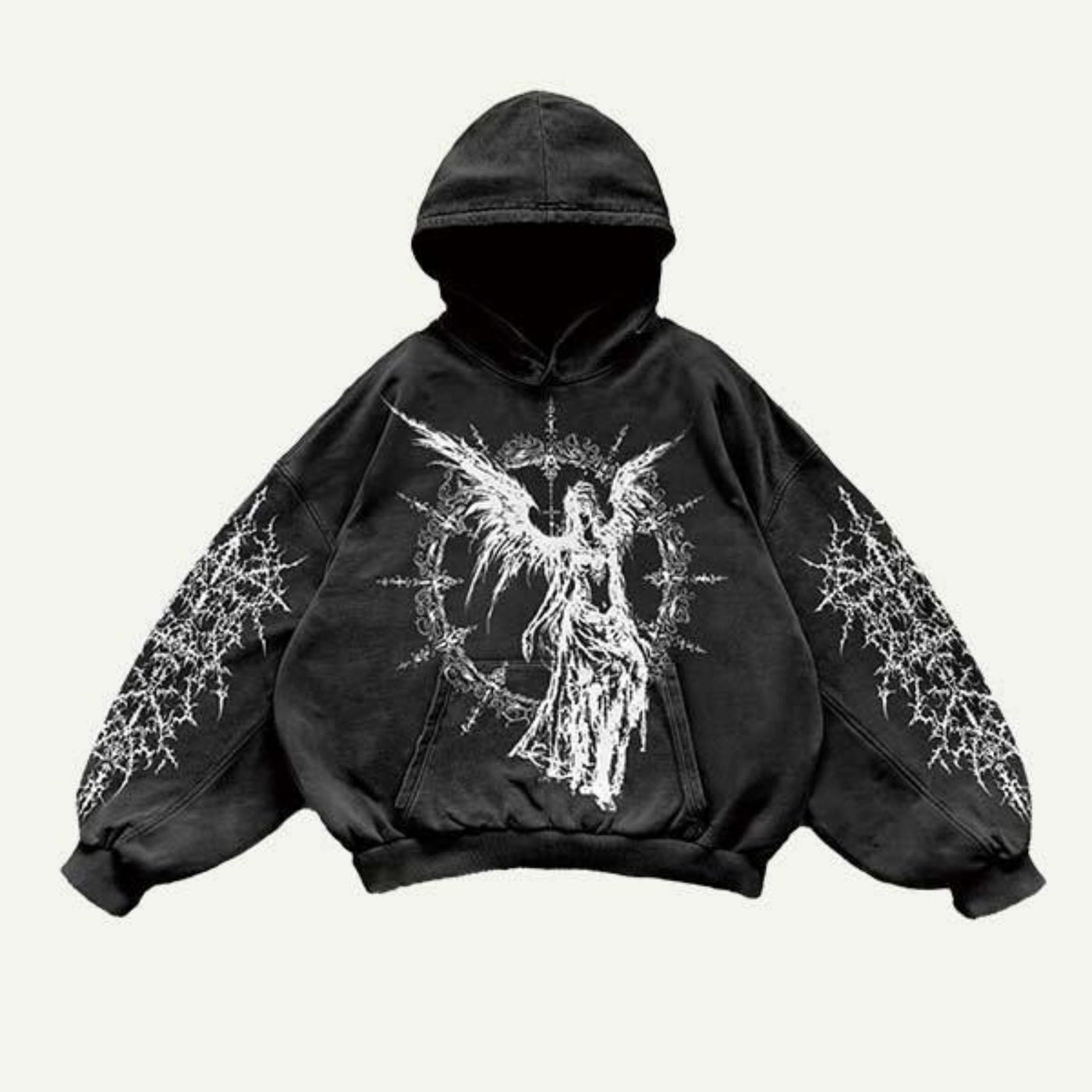 Fashion Casual Printed Polyester Sweater