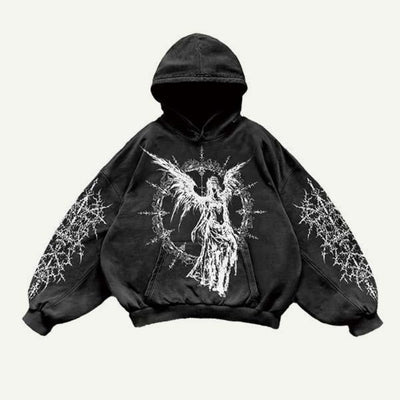 Fashion Casual Printed Polyester Sweater