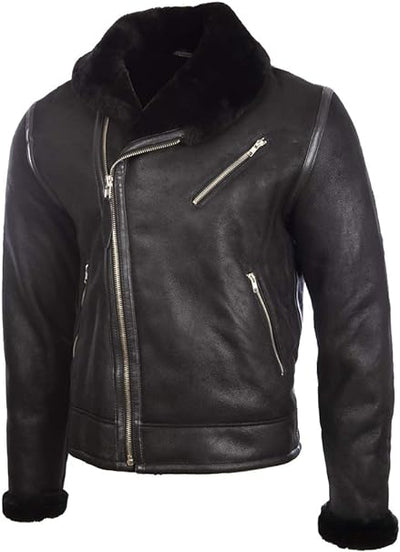 Leather Shearling Fashion Jacket