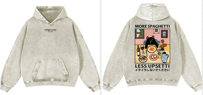 Heavyweight Washed And Distressed Loose Batik Sweatshirt