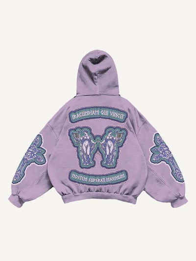 Fashion Casual Printed Polyester Sweater