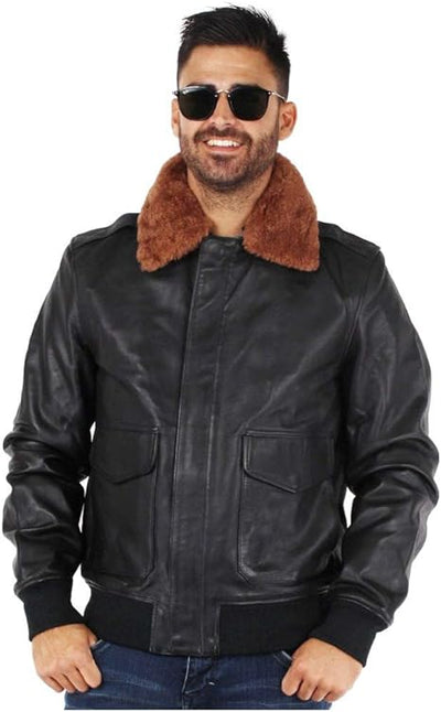 Schott NYC Men's Leather Jacket