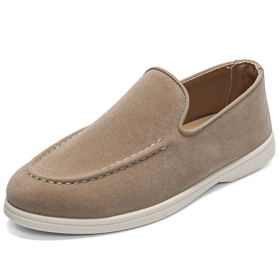 Flat-bottomed Slip-on Casual Large Size Men's Shoes