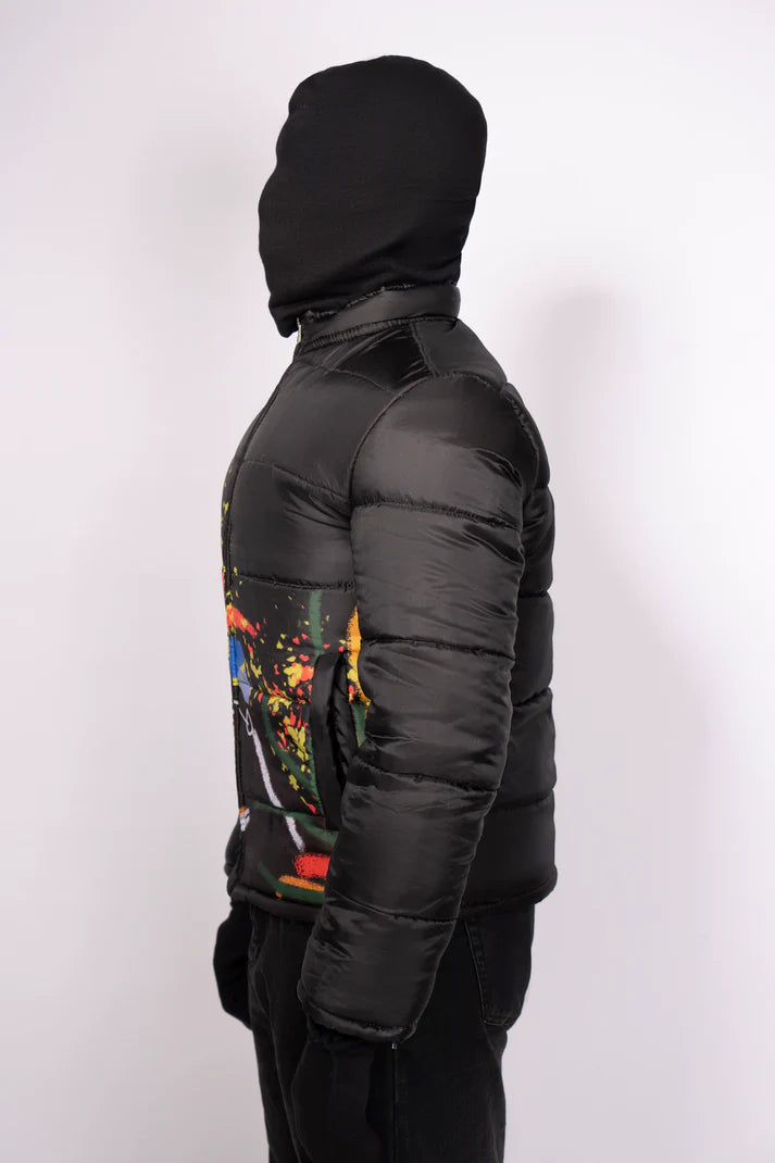 Cross Shadowed Puffer Jacket