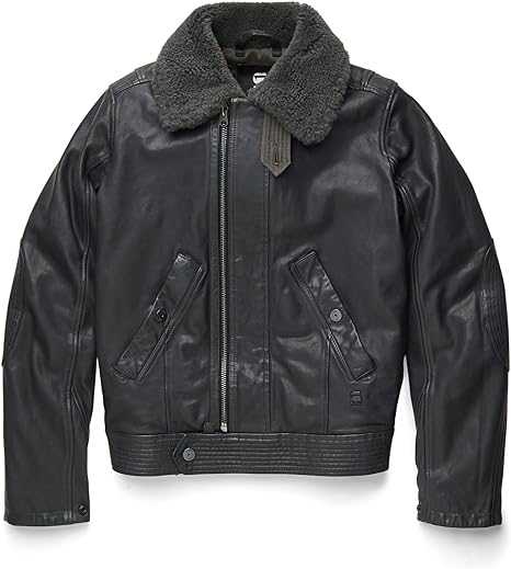 G-STAR RAW Men's Leather Jacket