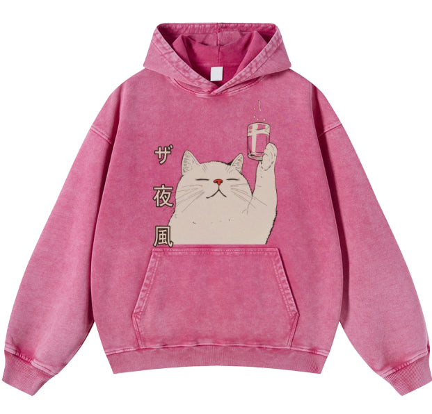 Heavyweight Washed Vintage Loose Oversized Sweatshirt