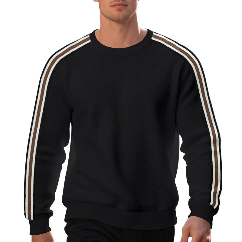 Casual Men's Loose Round Neck Sweater Thin