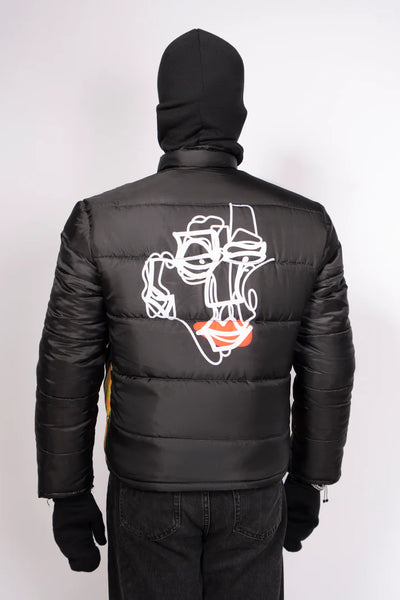 Cross Shadowed Puffer Jacket