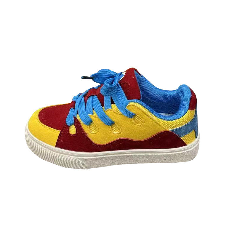 Platform Sneakers Thick Sole Lightweight Comfortable Breathable Casual Shoes