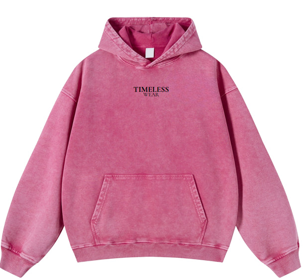 Heavyweight Washed And Distressed Loose Batik Sweatshirt